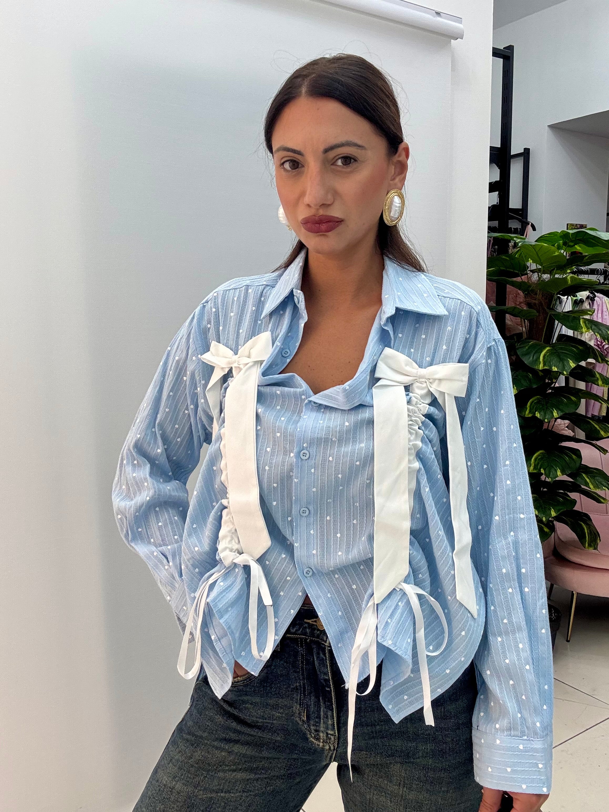 Camicia Fiocchi Azzurro